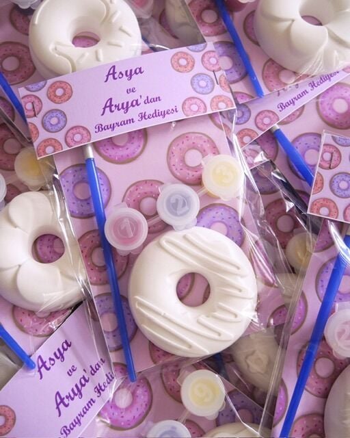 Donut Taş Boyama Seti