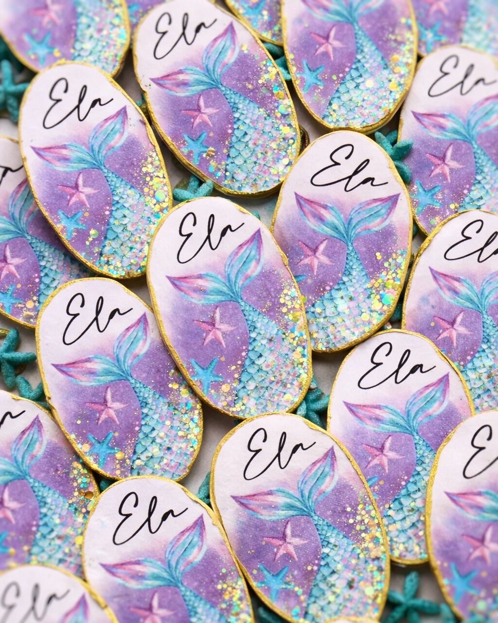 Deniz Kızı Taş Tozu Magnet